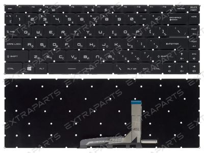 Лот: 20969436. Фото: 1. Клавиатура для MSI WS65 8SK черная... Клавиатуры для ноутбуков