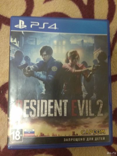 Лот: 15322752. Фото: 1. Resident evil 2 remake ps4 диск... Игры для консолей