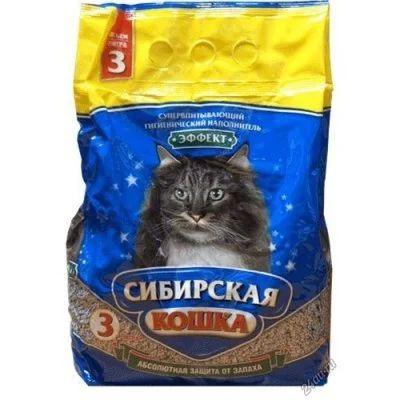 Лот: 14015027. Фото: 1. Наполнитель Сибирская Кошка эффект... Миски, лотки, наполнители