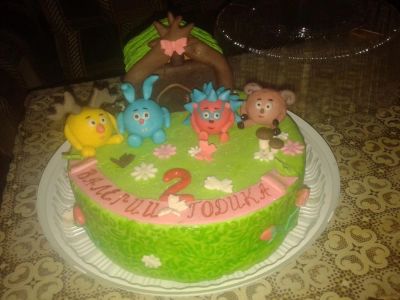 Лот: 4976041. Фото: 1. Торты. смешарики. Торты, пирожные