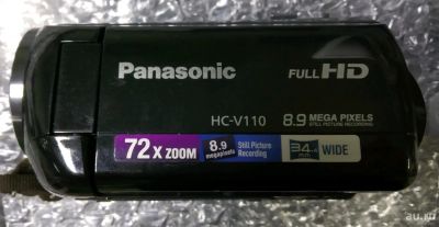 Лот: 13776853. Фото: 1. Видеокамера Panasonic HC-V110EE... Видеокамеры