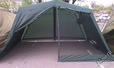Лот: 5612525. Фото: 1. Четырехугольный шатер, тент, летняя... Палатки, тенты