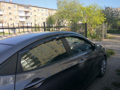 Лот: 12675487. Фото: 1. Ветровики дефлекторы окон Hyundai... Кузов