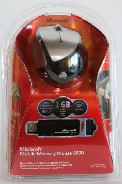 Лот: 11364531. Фото: 1. Мышь Microsoft Mobile Memory Mouse... Клавиатуры и мыши