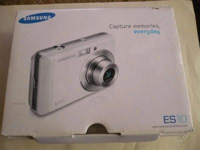 Лот: 1337178. Фото: 1. коробка от SAMSUNG ES10. Другое (фото, видеокамеры, оптика)