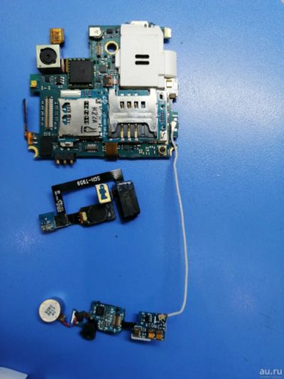 Лот: 12829438. Фото: 1. Samsung GT-I9001 плата (греется... Микросхемы и платы