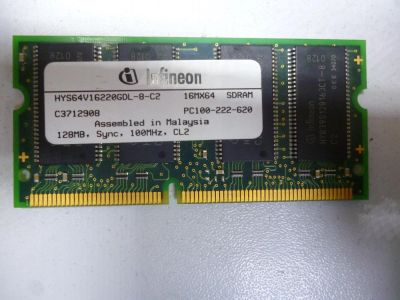 Лот: 3927570. Фото: 1. Память для ноутбука SDRAM Infineon... Оперативная память