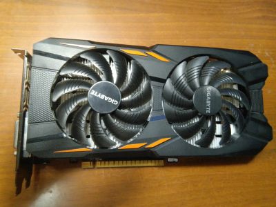 Лот: 18611853. Фото: 1. Gigabyte GTX 1050 Ti 4Гб. Видеокарты