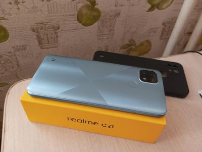 Лот: 19088703. Фото: 1. Смартфон realme C21 64 гб голубой. Смартфоны