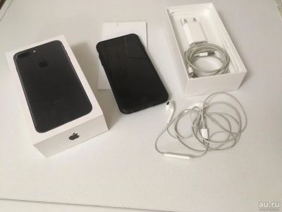 Лот: 13804686. Фото: 1. Apple iPhone 7 Plus 128 black... Смартфоны