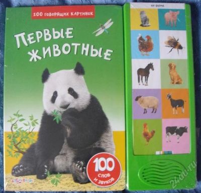 Лот: 1760350. Фото: 1. Говорящая книга "100 первых животных... Другое (детям и родителям)