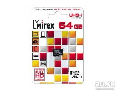 Лот: 12808846. Фото: 1. Карта памяти microSD XC 64 GB... Карты памяти