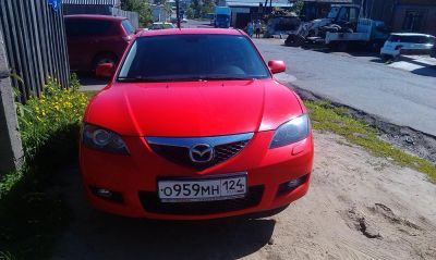 Лот: 4027365. Фото: 1. Машина Mazda 3 Красная, Отл.состояние. Автомобили