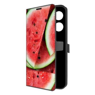 Лот: 25541566. Фото: 1. Чехол Krutoff Eco Book "Арбуз... Чехлы, бамперы