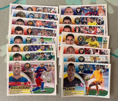 Лот: 14167342. Фото: 1. Испания. LaLiga. Примера. Наклейки... Наклейки, карточки, вкладыши
