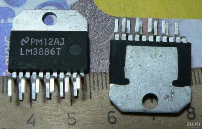 Лот: 14985694. Фото: 1. Интегральная микросхема LM3886T... Микросхемы