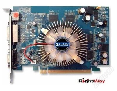 Лот: 1171854. Фото: 1. Galaxy GeForce 8600 GT DDR3 256Mb. Видеокарты