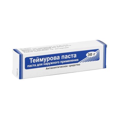 Лот: 25607274. Фото: 1. Теймурова паста 30г. Лекарства