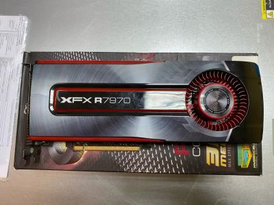 Лот: 17230247. Фото: 1. Видеокарта XFX HD7970 3Gb 925MHZ... Видеокарты