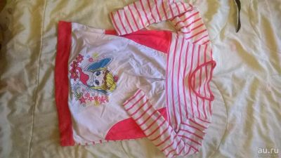 Лот: 8361863. Фото: 1. Туника на девочку 8-10 лет. Рубашки, блузки, водолазки