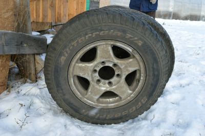 Лот: 12585511. Фото: 1. Диски 245/70 r16. Шины на дисках
