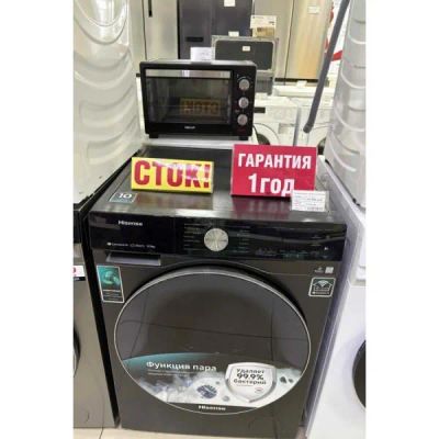 Лот: 25722470. Фото: 1. Стиральная машина Hisense WF5S1043BB. Стиральные машины