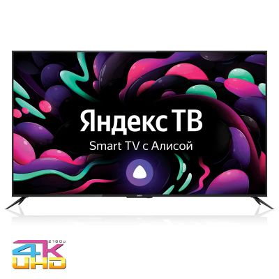 Лот: 19114196. Фото: 1. Телевизор BBK 65LEX-8256/UTS2C. Телевизоры