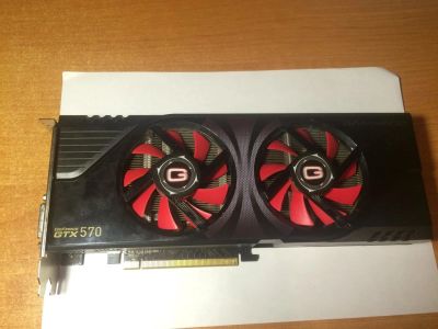Лот: 10103763. Фото: 1. Gainward GTX 570 GS GLH быстрее... Видеокарты