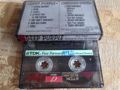 Лот: 9526926. Фото: 1. аудиокассета Deep Purple 1969-70. Аудиозаписи