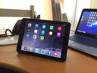 Лот: 6366978. Фото: 1. Ipad Air 16gb Wi-fi silver. Планшеты