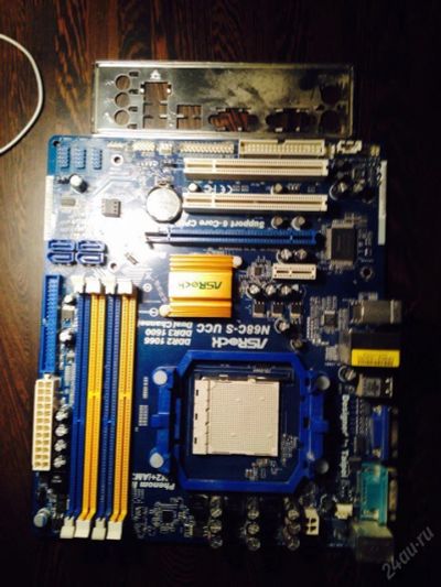 Лот: 5961921. Фото: 1. Продам мат. плату AsRock N68C-S... Материнские платы