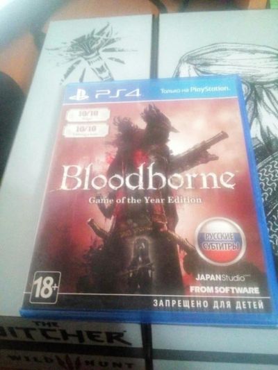 Лот: 10868778. Фото: 1. Bloodborne GOTY (ps4) см. еще... Игры для консолей