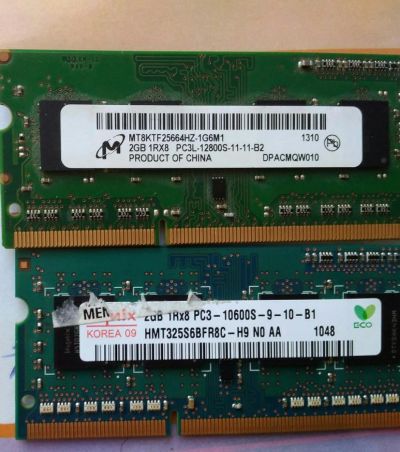 Лот: 10704729. Фото: 1. DDR3 2Gbx2. Оперативная память
