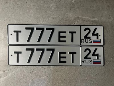 Лот: 23019630. Фото: 1. Продам гос.номер Т 777 ЕТ 24. Госномера