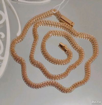 Лот: 14589692. Фото: 1. Цепь Итальянка новая 55 см из... Цепочки