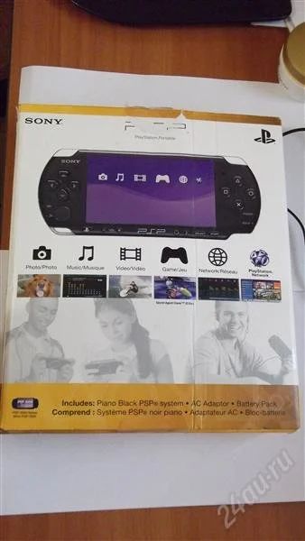 Лот: 1611675. Фото: 1. sony psp 3001 slim с флэшкой 2... Игровые приставки, консоли