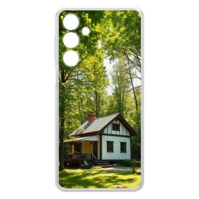 Лот: 25540892. Фото: 1. Чехол Krutoff Clear Case "Дача... Чехлы, бамперы