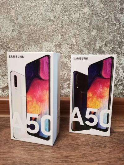 Лот: 13473679. Фото: 1. Samsung Galaxy A50 64GB Белый... Смартфоны