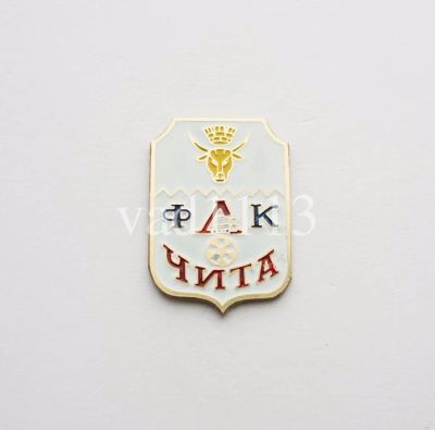 Лот: 11841006. Фото: 1. Футбол значок ФК Локомотив Чита... Сувенирные