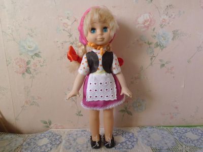 Лот: 15837111. Фото: 1. Кукла Красная Шапочка, 35 см... Куклы