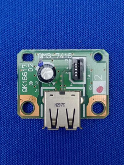Лот: 25064704. Фото: 1. QM3-7416 QK16617 02 Плата USB... Запчасти для остальной бытовой техники
