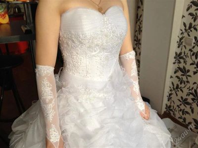 Лот: 2413690. Фото: 1. Продам красивое свадебное платье. Другое (свадебная мода)
