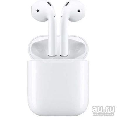 Лот: 13628513. Фото: 1. Гарнитура Apple Airpods [MMEF2ZE... Красноярск