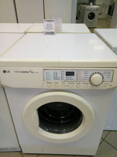 Лот: 7081655. Фото: 1. Стиральная машина LG WD-1074FB... Стиральные машины