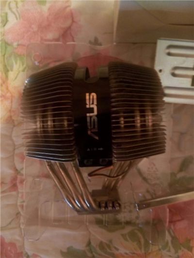 Лот: 10932086. Фото: 1. Алюминиевый кулер ASUS Intel LGA-775... Системы охлаждения