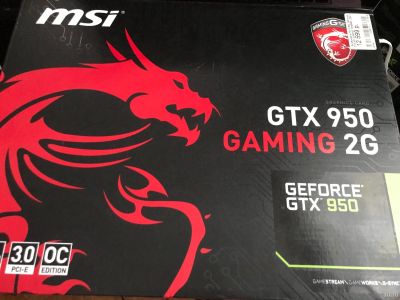 Лот: 13035203. Фото: 1. msi gtx 950 gaming 2g. Видеокарты