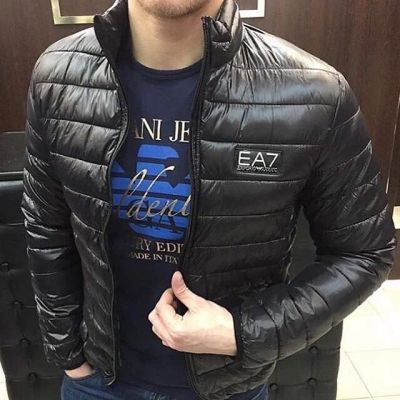 Лот: 10500045. Фото: 1. Куртка ЕА7 тонкий пуховик. Верхняя одежда