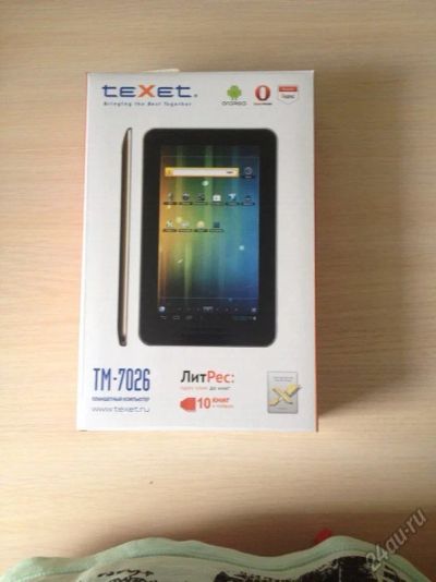 Лот: 5938455. Фото: 1. Планшет Texet TM7026. Планшеты