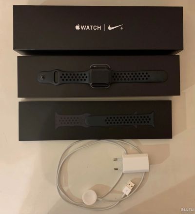 Лот: 16609842. Фото: 1. Apple Watch 4 Nike. Смарт-часы, фитнес-браслеты, аксессуары