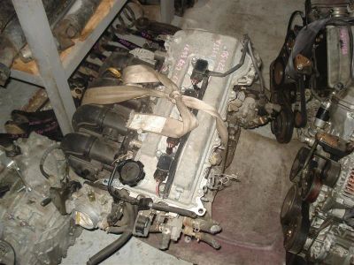 Лот: 2311921. Фото: 1. Двигатель Toyota Vista 1ZZ-FE... Двигатель и элементы двигателя